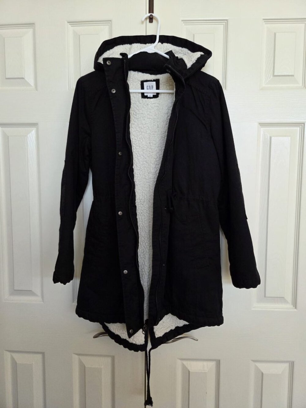 Gap Women's Black Coat Size S